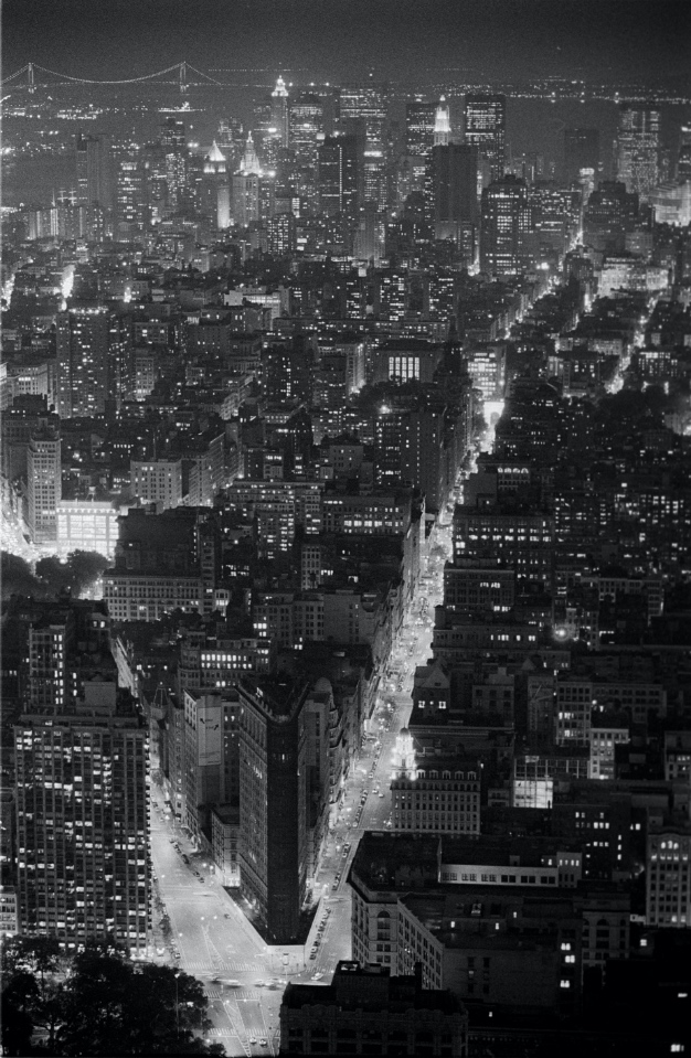 5th Avenue and Brooklyn Bridge From Empire State Building